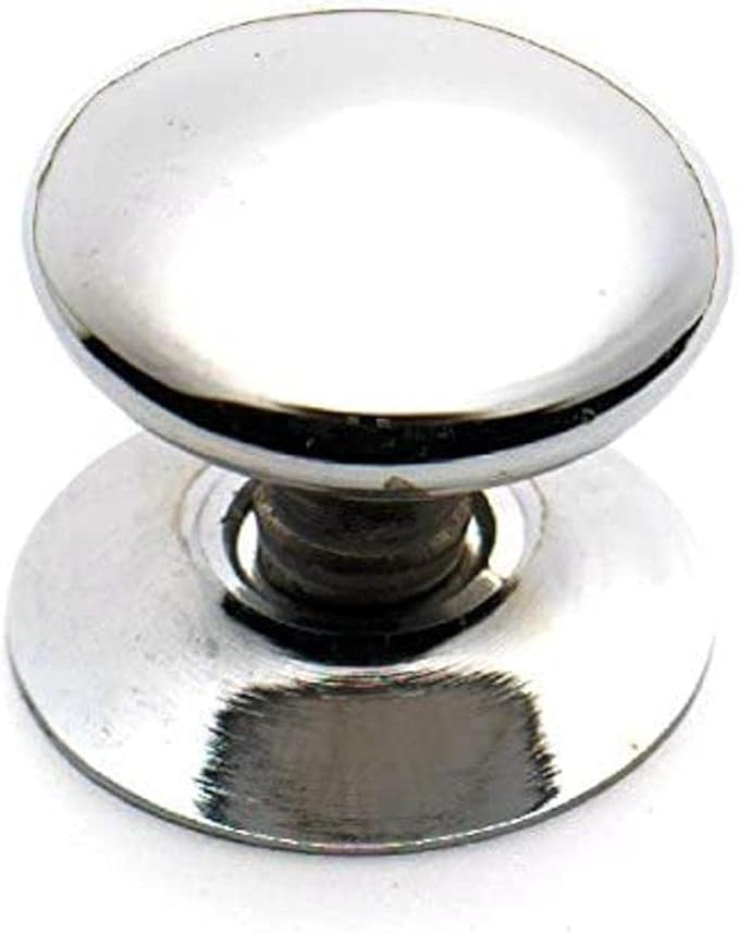 批量硬件 bh05186 门把手黄铜镀铬维多利亚时代 25 毫米,白色,5 件套